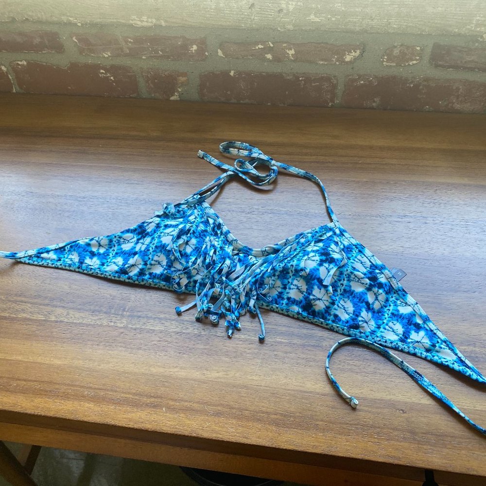 Fringe Bathing Suit Top